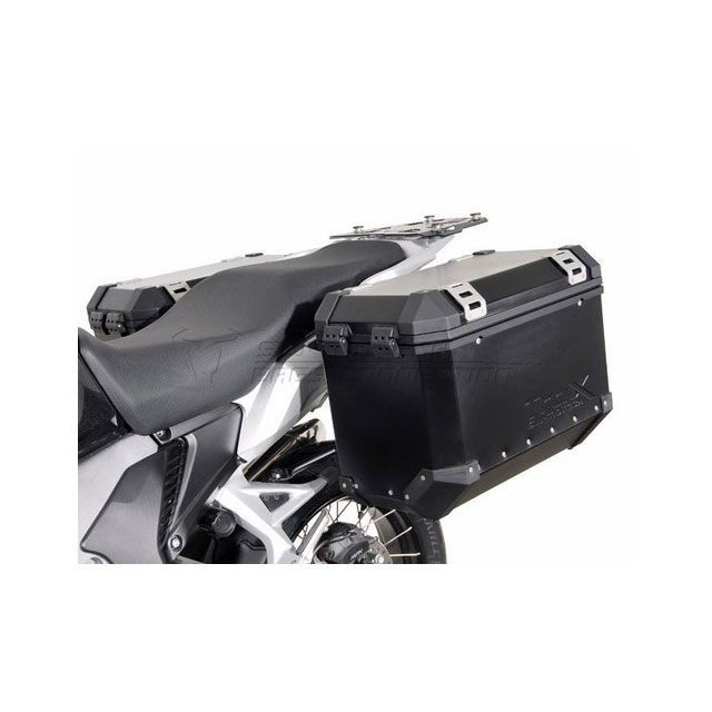 SWモテック VFR 1200 X Crosstourer QUICK-LOCK（クイックロック）EVO サイドキャリア ブラック Honda VF…