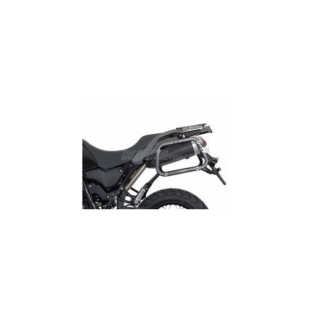 SWモテック XT 660 Z Tenere TRAX（トラックス）ADV パニアシステム シルバー 45/45 L、Yamaha XT 660 Z…