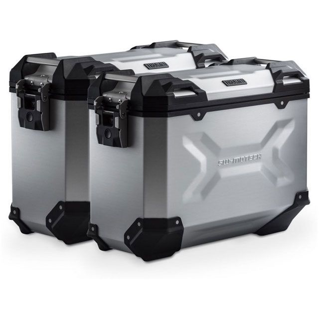 SWモテック Tracer 900 GT MT-09 Tracer / Tracer 900 TRAX ADV アルミ ケースシステム-シルバー-3…