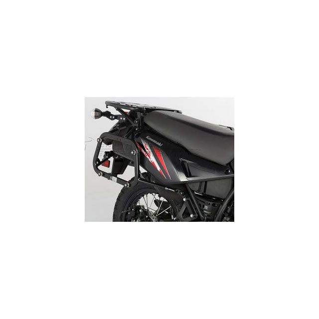 SWモテック KLR 650 TRAX（トラックス）ADV パニアシステム シルバー 45/37 L、Kawasaki KLR 650（08-） S…