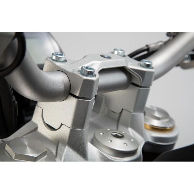 SWモテック F 750 GS バーライザー. H＝30 mm.-シルバー-BMW F 750 GS（18-）.｜LEH.07.039.12900/…