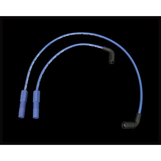 アクセル ツアラー プラグコード 8mmスパイラルコア 09-12yツアラーモデル コード部 青 ACCEL バイクの通販は