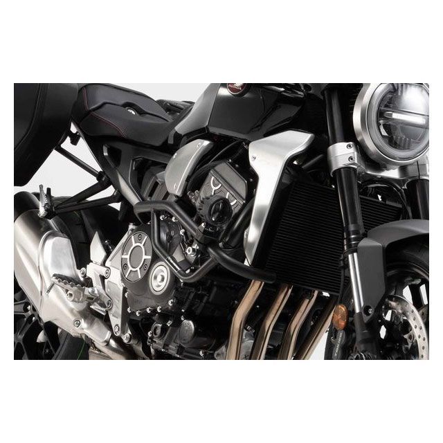 SWモテック CB 1000 R クラッシュバー ブラック Honda CB 1000 R（18-）.｜SBL.01.903.10000/B SW-…