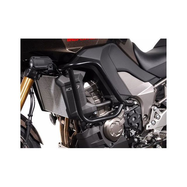 SWモテック Versys 1000 クラッシュバー -ブラック-（左右セット）Kawasaki Versys 1000（12-） SW-MOTECH