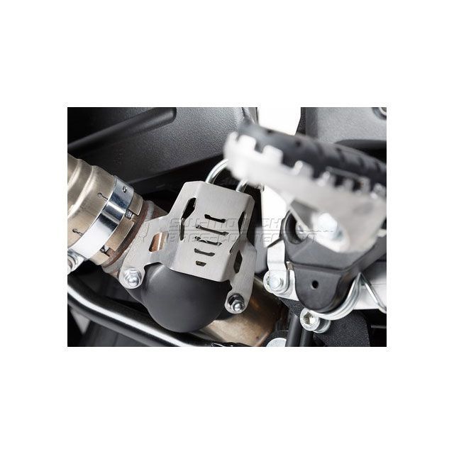 SWモテック V-Strom 1000 / XT エキゾーストバルブガード シルバー Suzuki V-Strom 1000（14-） SW-MOT…