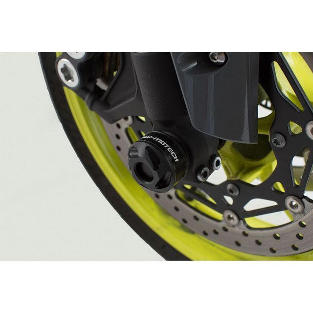 SWモテック フロント アクスルスライダーキット ブラック Yamaha YZF-R1（15-） SW-MOTECH