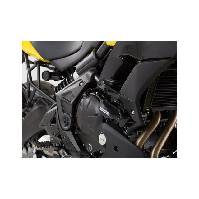 SWモテック Versys 650 フレームスライダー キット ブラック、Kawasaki Versys 650（15-） SW-MOTECH