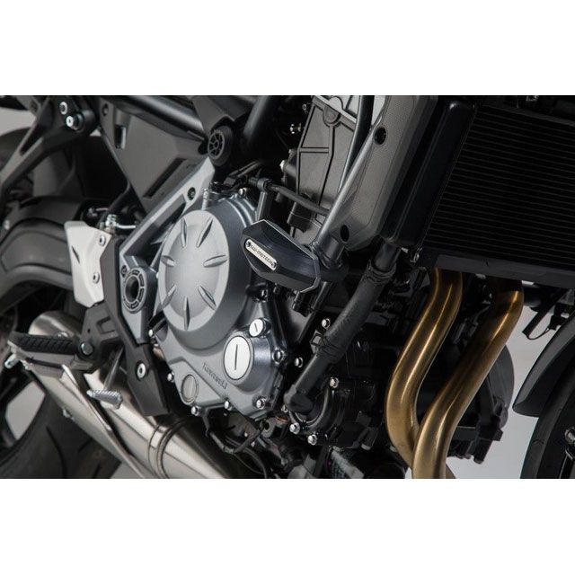 SWモテック Z 650 フレームスライダーセット - ブラック - Kawasaki Z650（16-）.｜STP.08.590.11300/B …