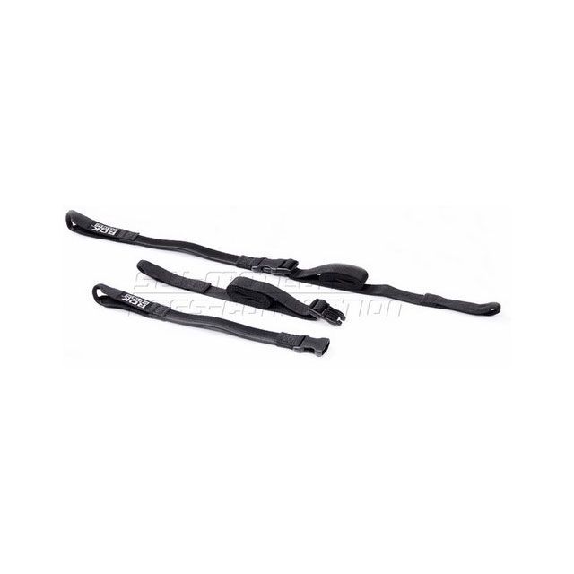 SWモテック ROK straps 2 adjustable straps ブラック 500-1500 mm SW-MOTECH
