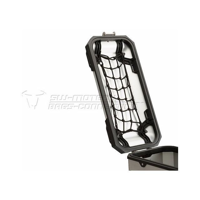 SWモテック トラックスギア（TRAX GEAR）＋ サイドケース リッドネット M ブラック、TRAX ADV サイドケース 37 l SW-MO…