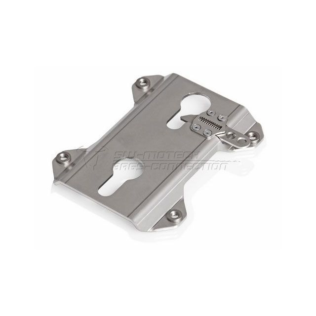 SWモテック TraX；ユニバーサル-Mount シルバー アルミ TraX ＆reg； SW-MOTECH