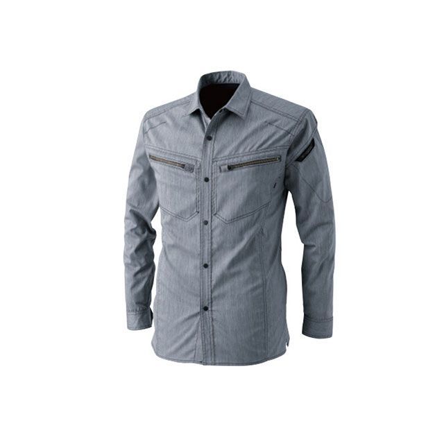 TSデザイン LIGHT TECロングスリーブシャツ（ネイビー） サイズ 6L TS DESIGN バイクの通販は 4,935円