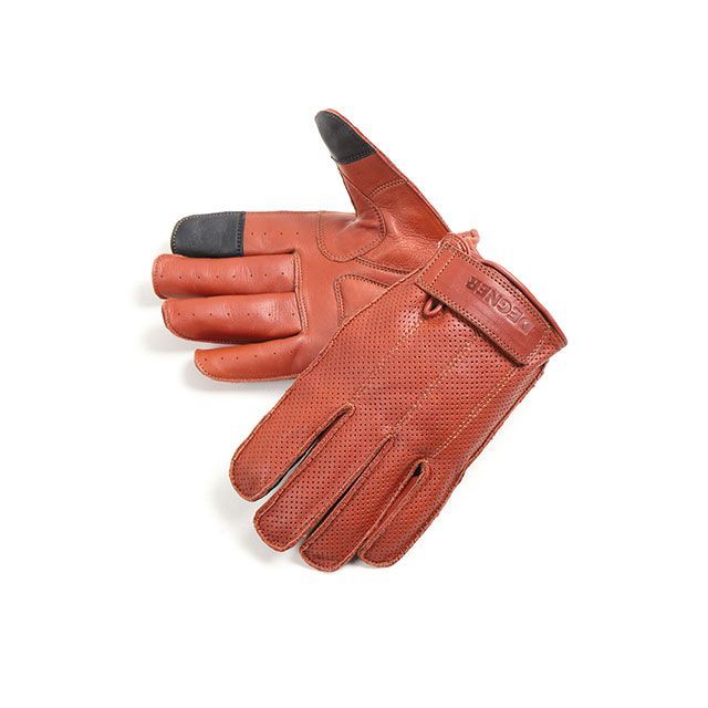 デグナー 2020春夏モデル TG-59M メッシュレザーショートグローブ（ブラウン） サイズ M DEGNER バイクの通販は 6,358円