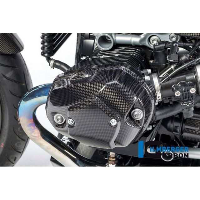 イルムバーガー ロッカーカバー （左側） カーボン - BMW R Nine T ｜ VDL.004.SCC17.K ILMBERGER バイク