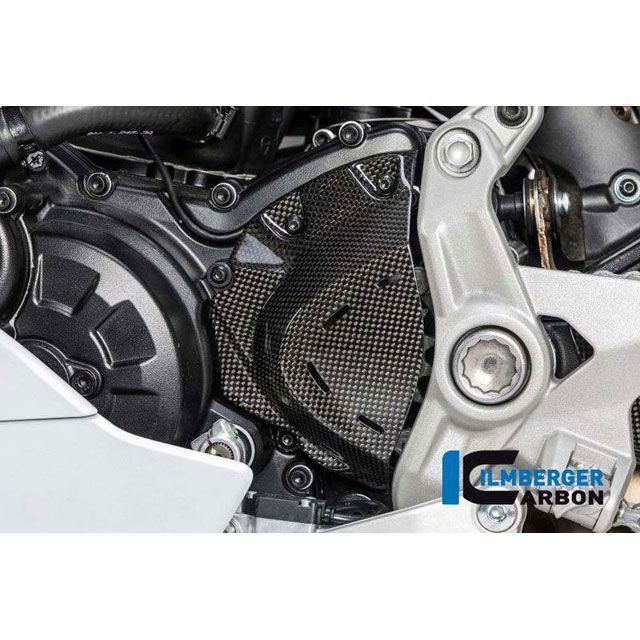 イルムバーガー Supersport 939 Supersport 939 S フロントスプロケットカバー グロスカーボン - Ducati Sup…