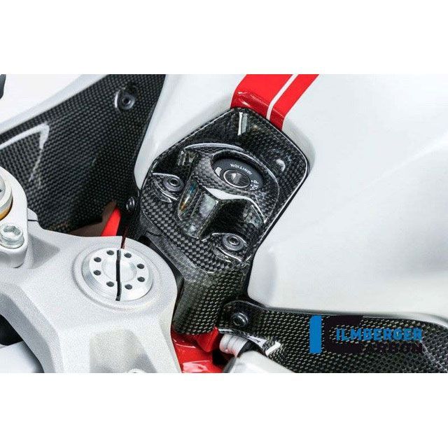 イルムバーガー Supersport 939 Supersport 939 S イグニッションスイッチカバー グロスカーボン - Ducati Su…