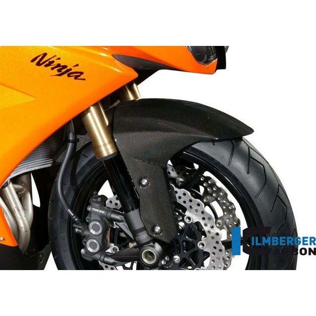 てーて イルムバーガー ZX-10R フロントマッドガード カーボン - Kawasaki ZX