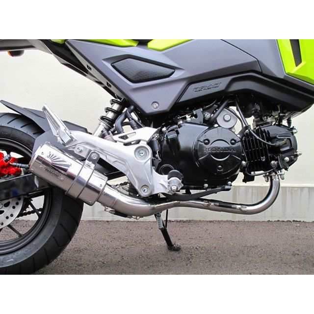 ホットラップ GROM ダウンマフラー GROM 16− HOT LAP バイクの