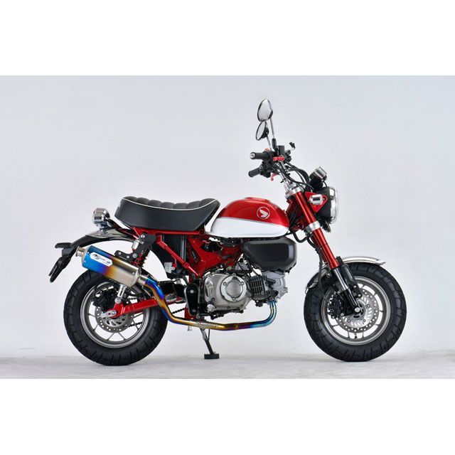 ノジマ モンキー125 M2チタンフルエキゾースト ブルーグラデーション モンキー125 18-19 NOJIMA_1