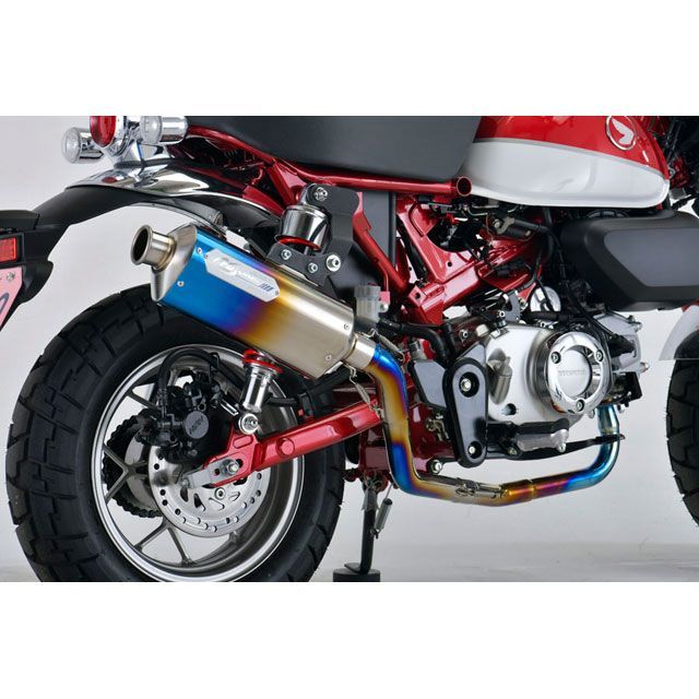 ノジマ モンキー125 M2チタンフルエキゾースト ブルーグラデーション モンキー125 18-19 NOJIMA_2