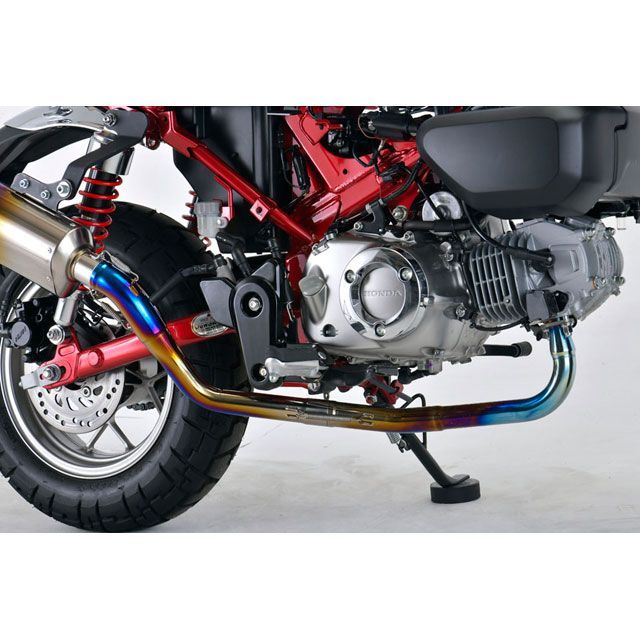 ノジマ モンキー125 M2チタンフルエキゾースト ブルーグラデーション モンキー125 18-19 NOJIMA_3