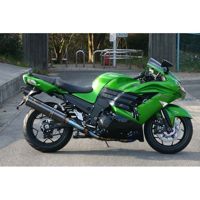 ノジマ ZX-14R サイレンサーレスキット DLC TYPE-R ZX-14R 12-15 NOJIMA
