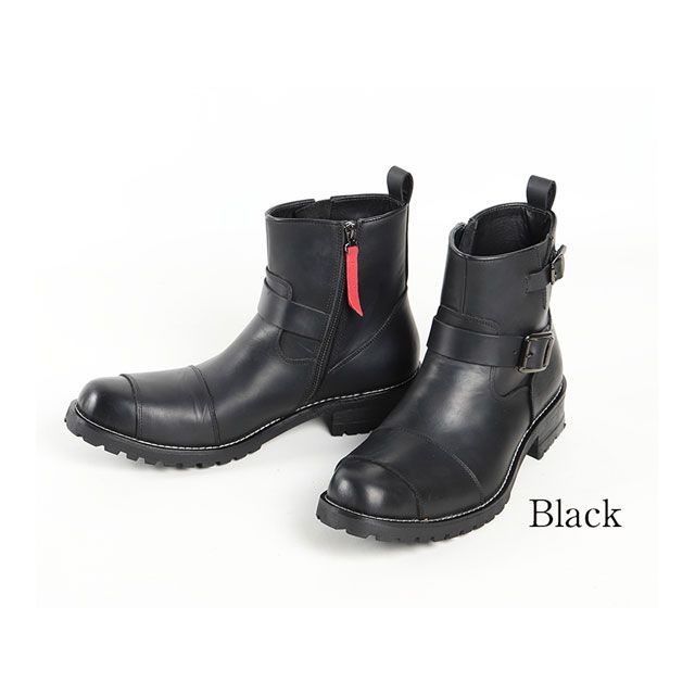 デグナー HS-B9 レザーエンジニアブーツ（ブラック） サイズ 25.0cm DEGNER バイクの通販は