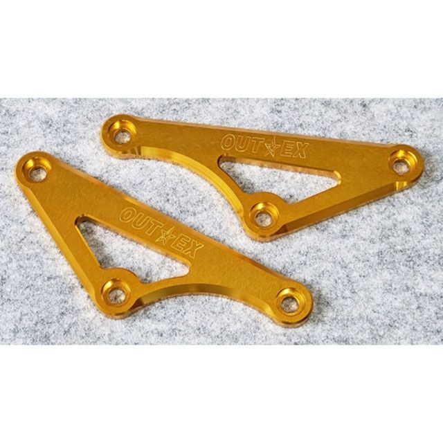 アウテックス 690SMCR ヘッドブレース KTM690SMCR（ゴールド） OUTEX