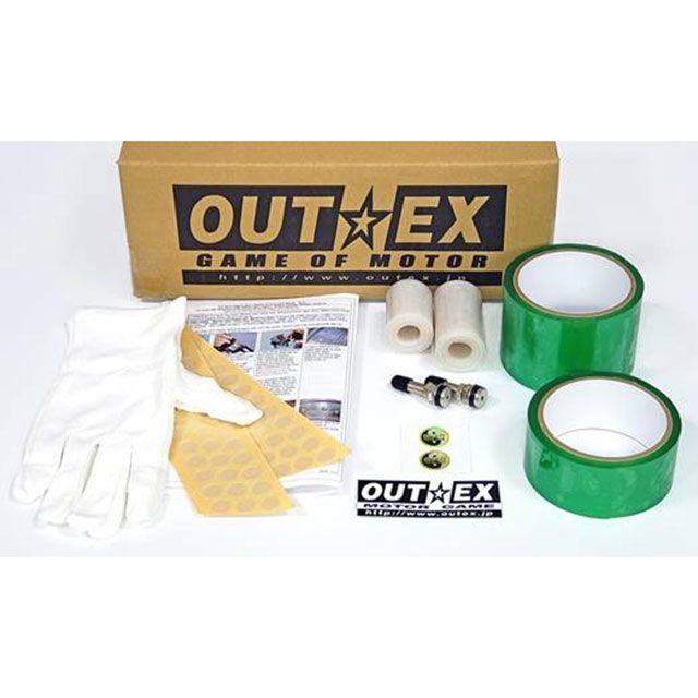 アウテックス Excel DID クリアーチューブレスキット フロント17〜19×1.85 WM & リア17〜19×1.85 WM OUTEX バ…の通販は