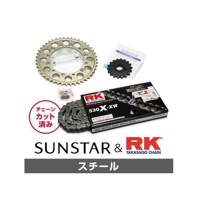 サンスター FZ6-N/S/SS KR55811 スプロケット＆チェーンキット（スチール） SUNSTAR バイクの通販は