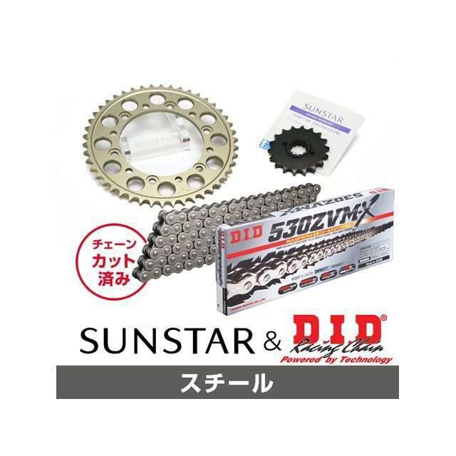 サンスター GPZ1100（海外） KD5D211 スプロケット＆チェーンキット（スチール） SUNSTAR バイクの通販は 28,683円