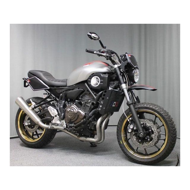 S2コンセプト MT07 Radiator Scoops classic MT07 ブラック ｜ Y720