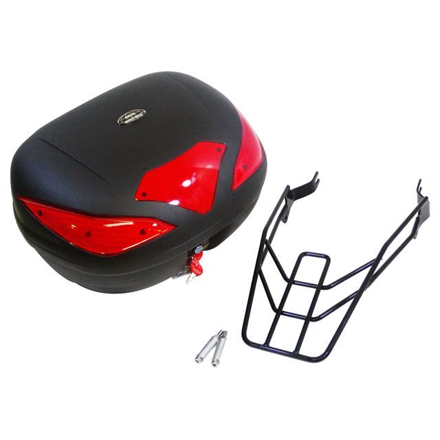 ワールドウォーク W800/W650/W400 W800 W650 W400用 リアキャリア リアボックスセット 容量 43リッター WW
