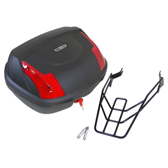 ワールドウォーク W800/W650/W400 W800 W650 W400用 リアキャリア リアボックスセット 容量 48リッター WW