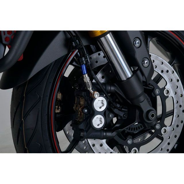 スウェッジラインプロ TRACER900/GT フロントブレーキホースキット バイピース（ステンレス） ホースカラー クリア SWAGE-LINE …_3