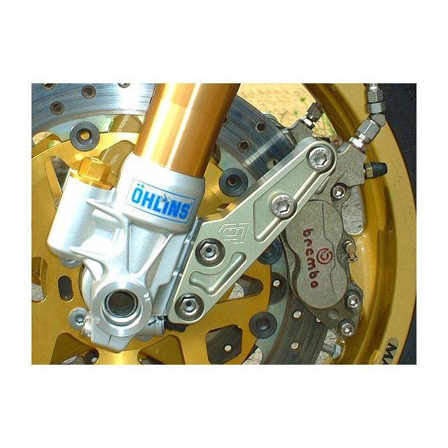 正規品／ミスミエンジニアリング ハーレー汎用 純正&社外キャリパー用 ブレーキローター 11.5インチ・CF 5スターローター インナーローター：ゴ…