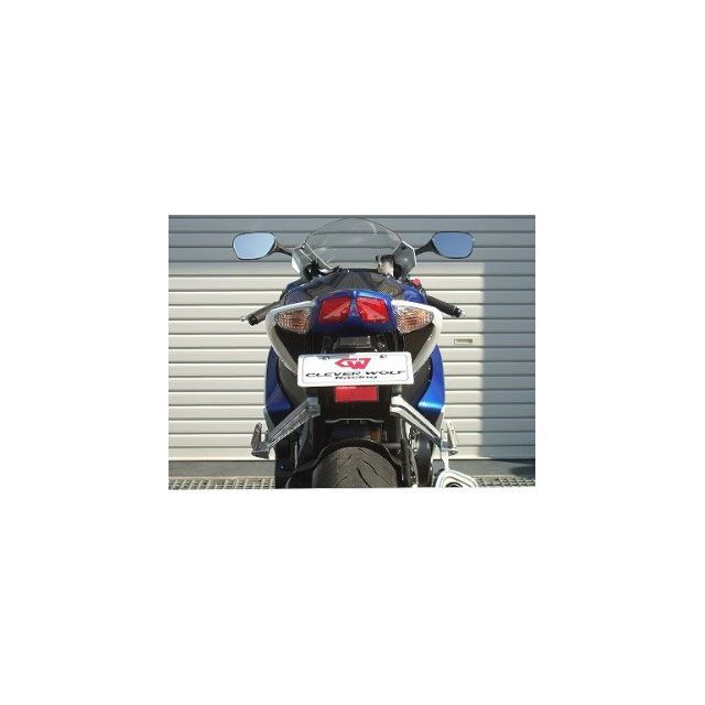 クレバーウルフ GSX-R600 GSX-R750 フェンダーレスキット 黒ゲル CLEVERWOLF