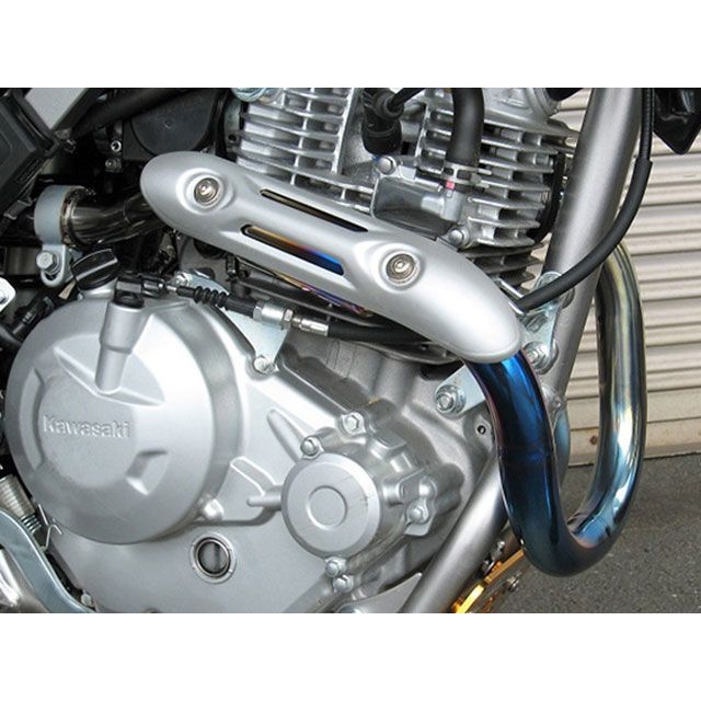 ビートジャパン KLX230 NASSERT Evolution Type II スリップオンマフラー サイレンサー ブルーチタン BEET_2