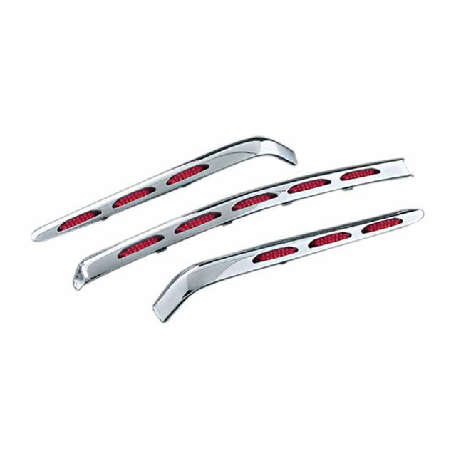 クリアキン GL1800 LEDトランクモールディング レッド GL1800 01-10 kuryakyn