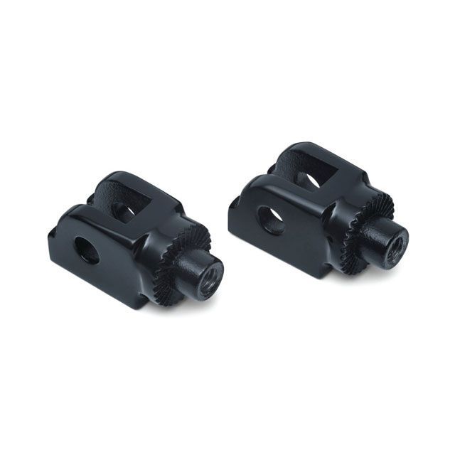 クリアキン SOFTAIL スプライン ペグ アダプターG.BLK SOFTAIL 18-19 kuryakyn バイクの通販は 8,258円