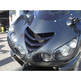 プレジャー ニンジャZX-14R ダクトルーバー カラー：黒ゲル PLEASURE