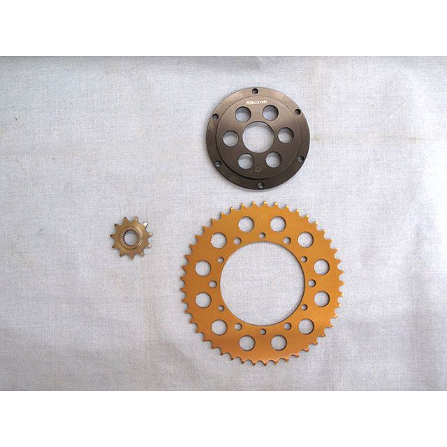 【メーカー直送】力造 セロー250 トリッカー YAMAHA セロー250 / トリッカー 520チェーンサイズコンバートシリーズ【KIT B】 F…の通販は 18,147円