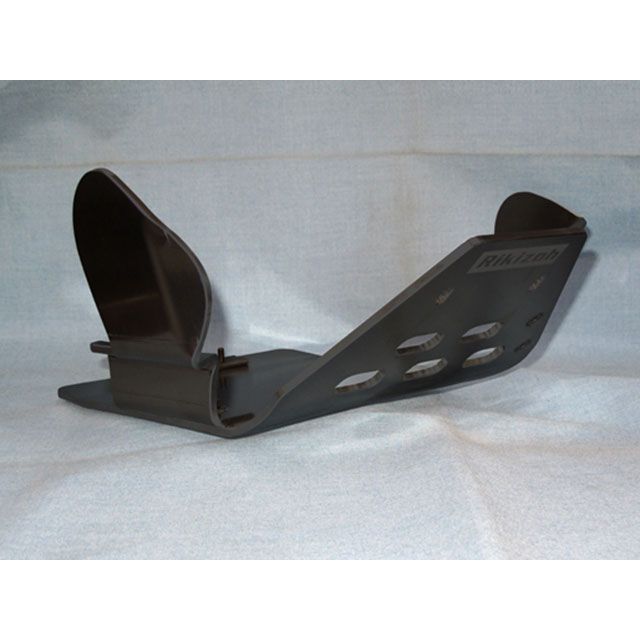 【メーカー直送】力造 セロー225 アルミスキッドプレートM SPL YAMAHA セロー225用（ブラック） power-craf バイクの通販は