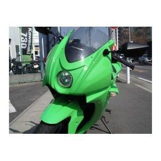 プレジャー Ninja250R Ninjya250R カスタムフロントカウル PLEASURE バイク