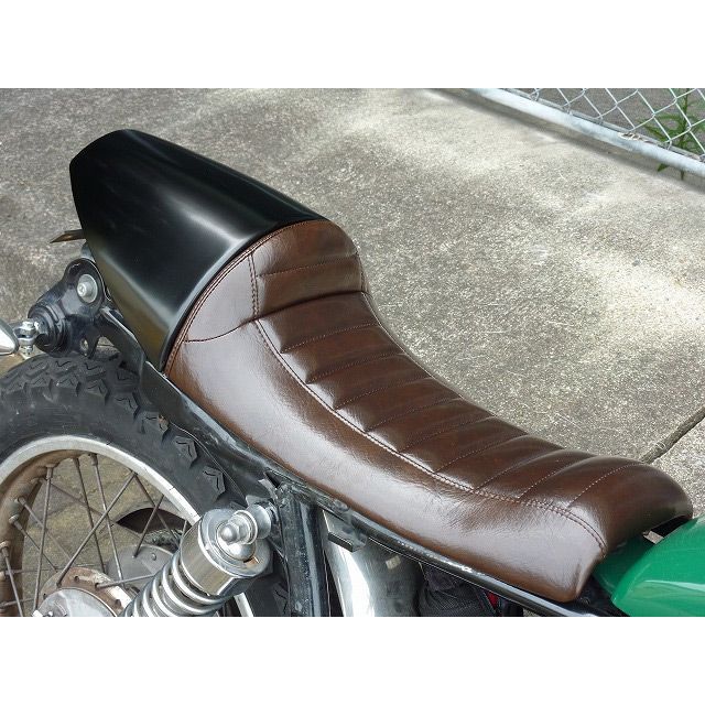 アンブ SR400/500 カウル付シート 仕様 TYPE5 カラー ブラウン ANBU_2