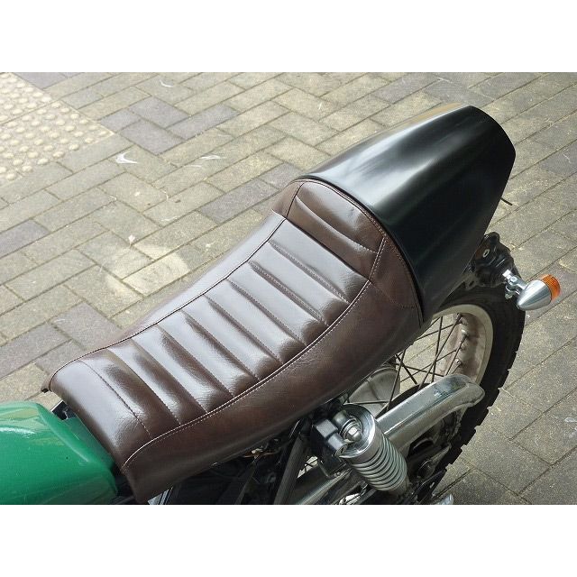 アンブ SR400/500 カウル付シート 仕様 TYPE5 カラー ブラウン ANBU_4