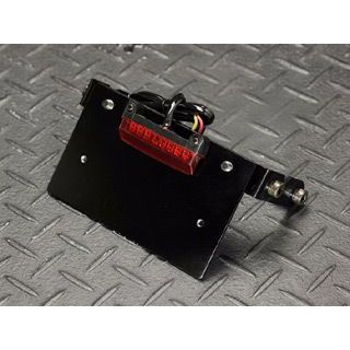 アンブ SR400/500 SR400/500用フェンダーレス ナンバーステーKIT（レッドレンズ） ANBU