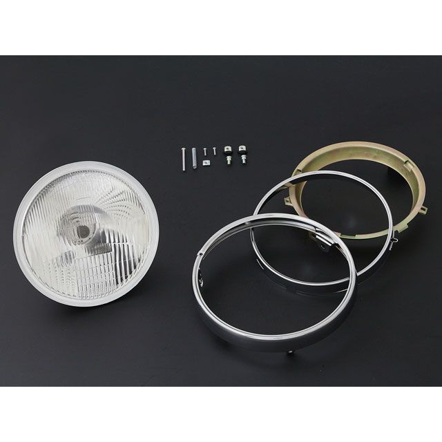 ブライテック 旧カワサキ系 ヘッドランプ コンベックスシリーズ 旧カワサキ系 リム付 Brightec