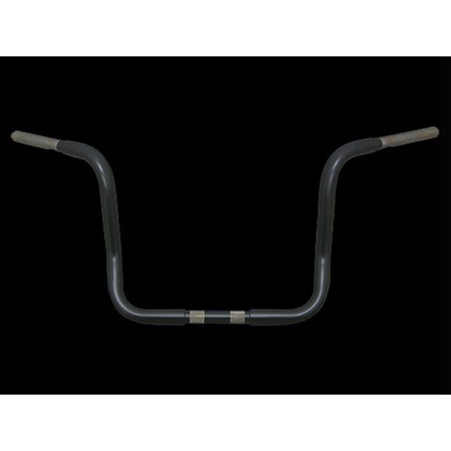 ワイルドワン FLHT・FLHX等のツアラーフェアリングモデル ツアラー用12.5inファットエイプバーハンドル カラー ブラック WILD1 バイクの通販は