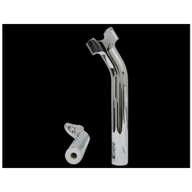 ワイルドワン 1inバーを使用しているハーレー 9.5inファットプルバック